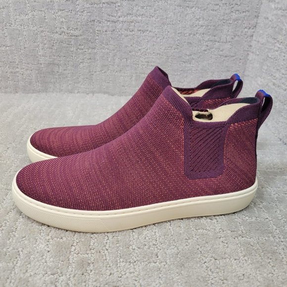 Rothy's Shoes - ROTHY'S The Chelsea Women's Size US 8.5 Plum Melange Pull On Sneaker Shoes